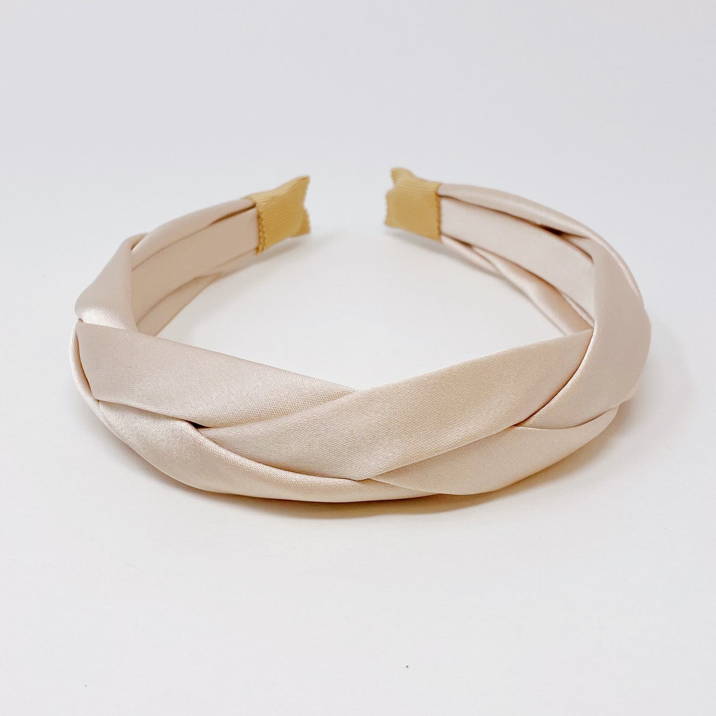 Satin Silk Braid Headband for Elegant Daily Style