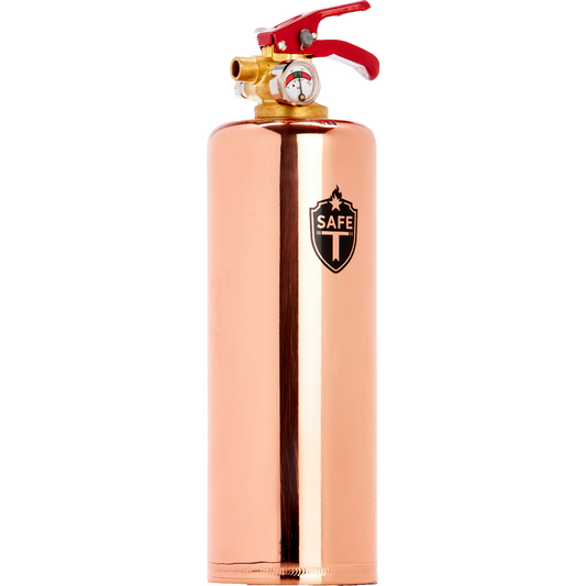 Copper Decorative Fire Extinguisher for Stylish Interiors