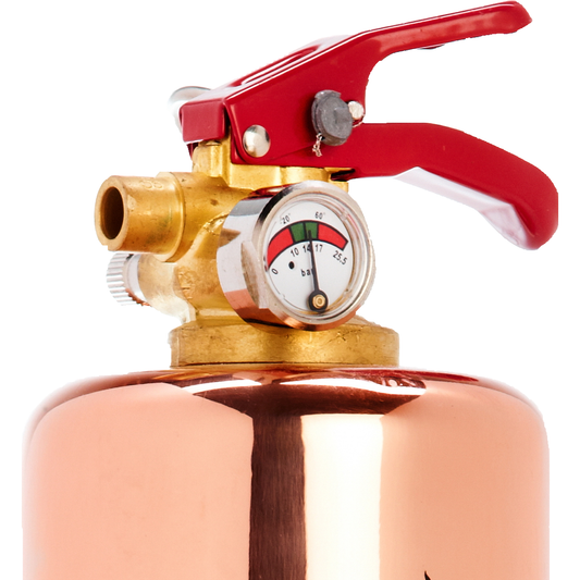 Copper Decorative Fire Extinguisher for Stylish Interiors