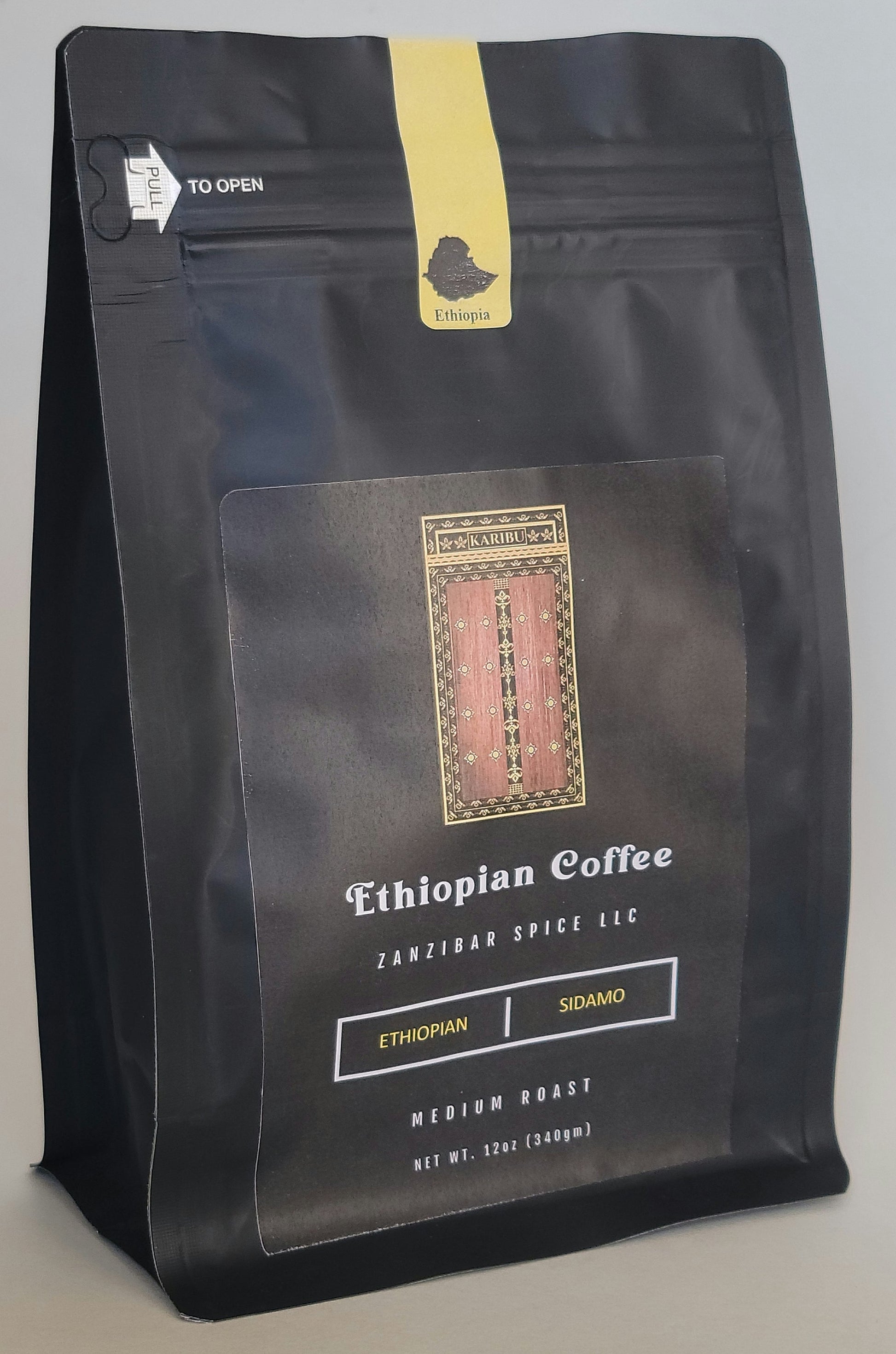 Medium Roast - Ethiopia Sidamo - Plain Coffee - Stylemz