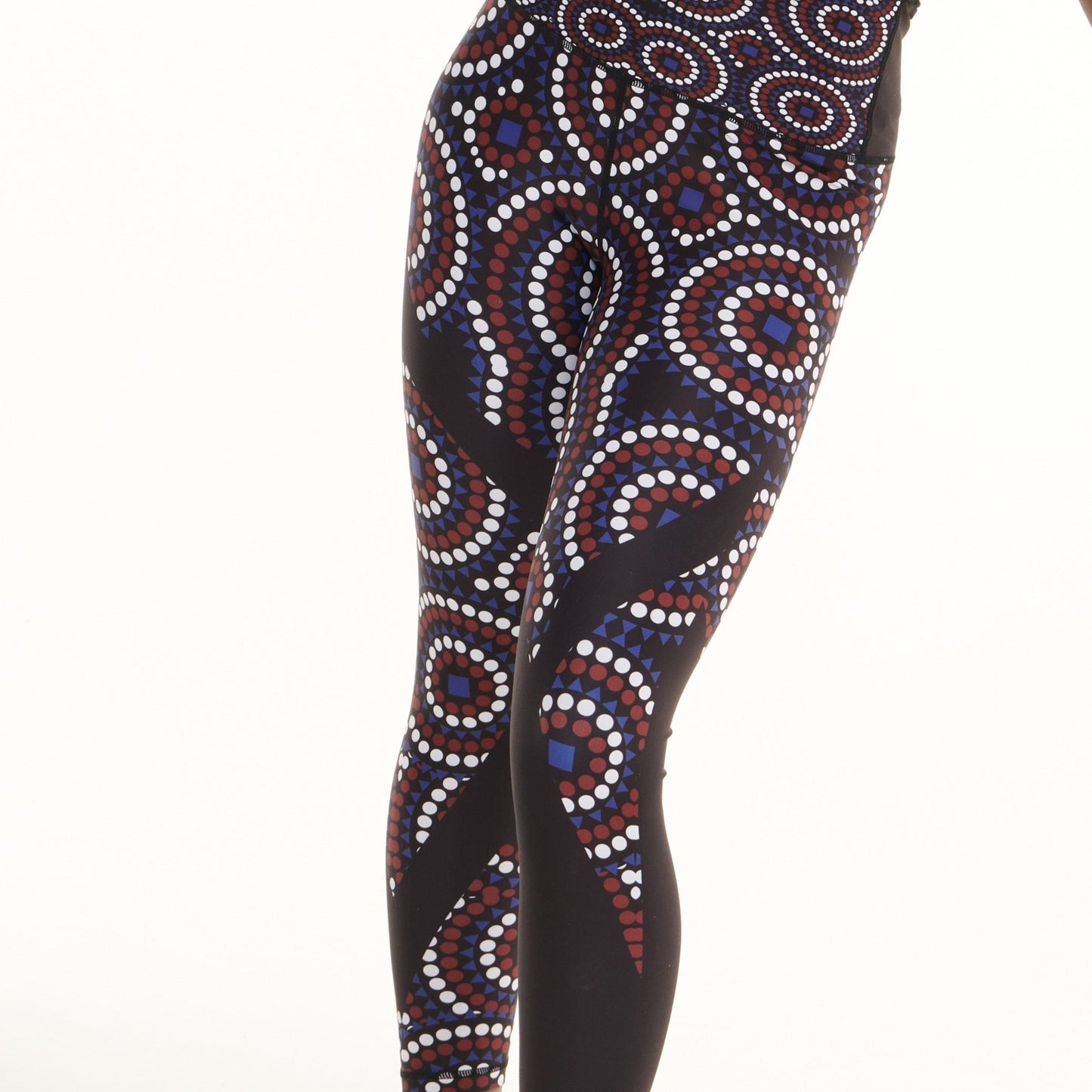 Signature On Black Vibrant Leggings for Stylish Comfort