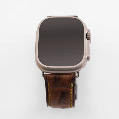 Ultra Apple Band - Handcrafted Leather Watch Strap