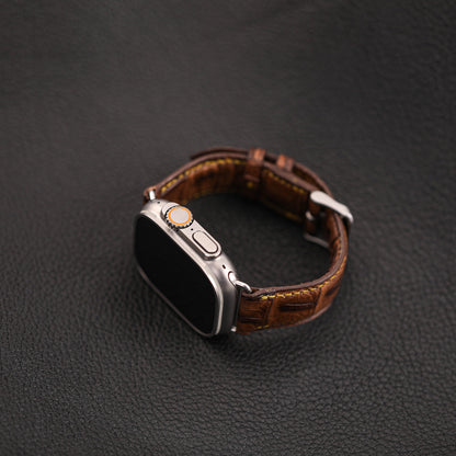 Ultra Apple Band - Handcrafted Leather Watch Strap