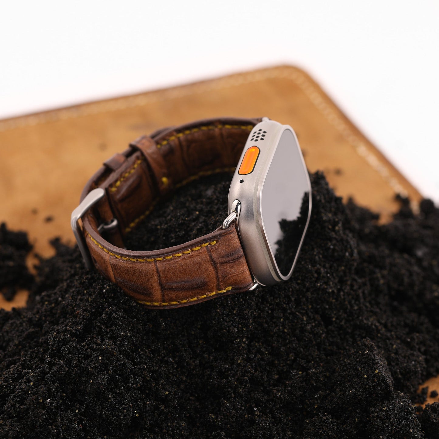 Ultra Apple Band - Handcrafted Leather Watch Strap