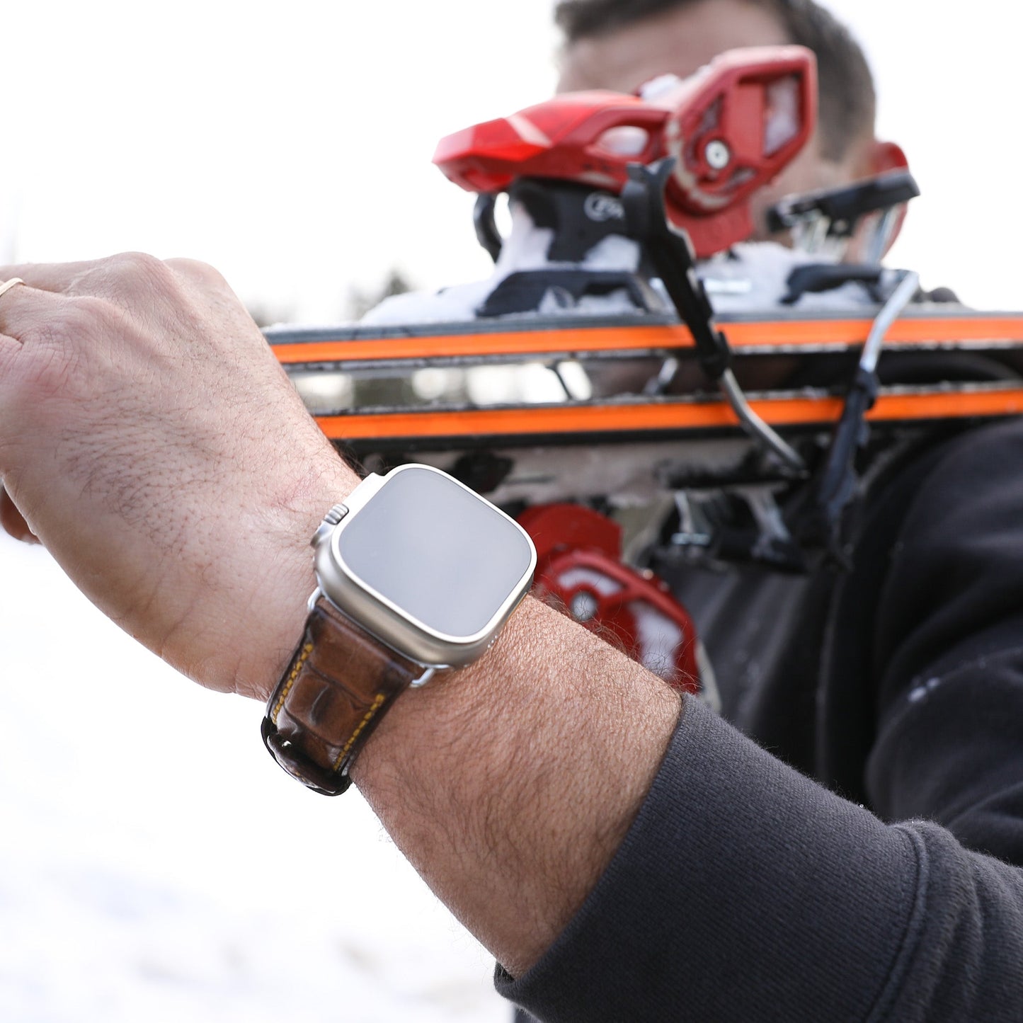 Ultra Apple Band - Handcrafted Leather Watch Strap