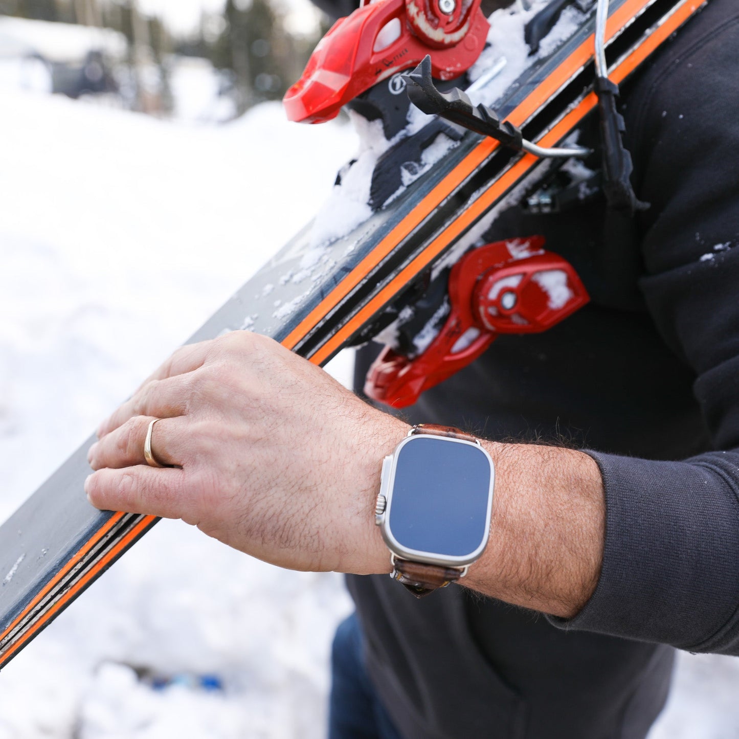 Ultra Apple Band - Handcrafted Leather Watch Strap