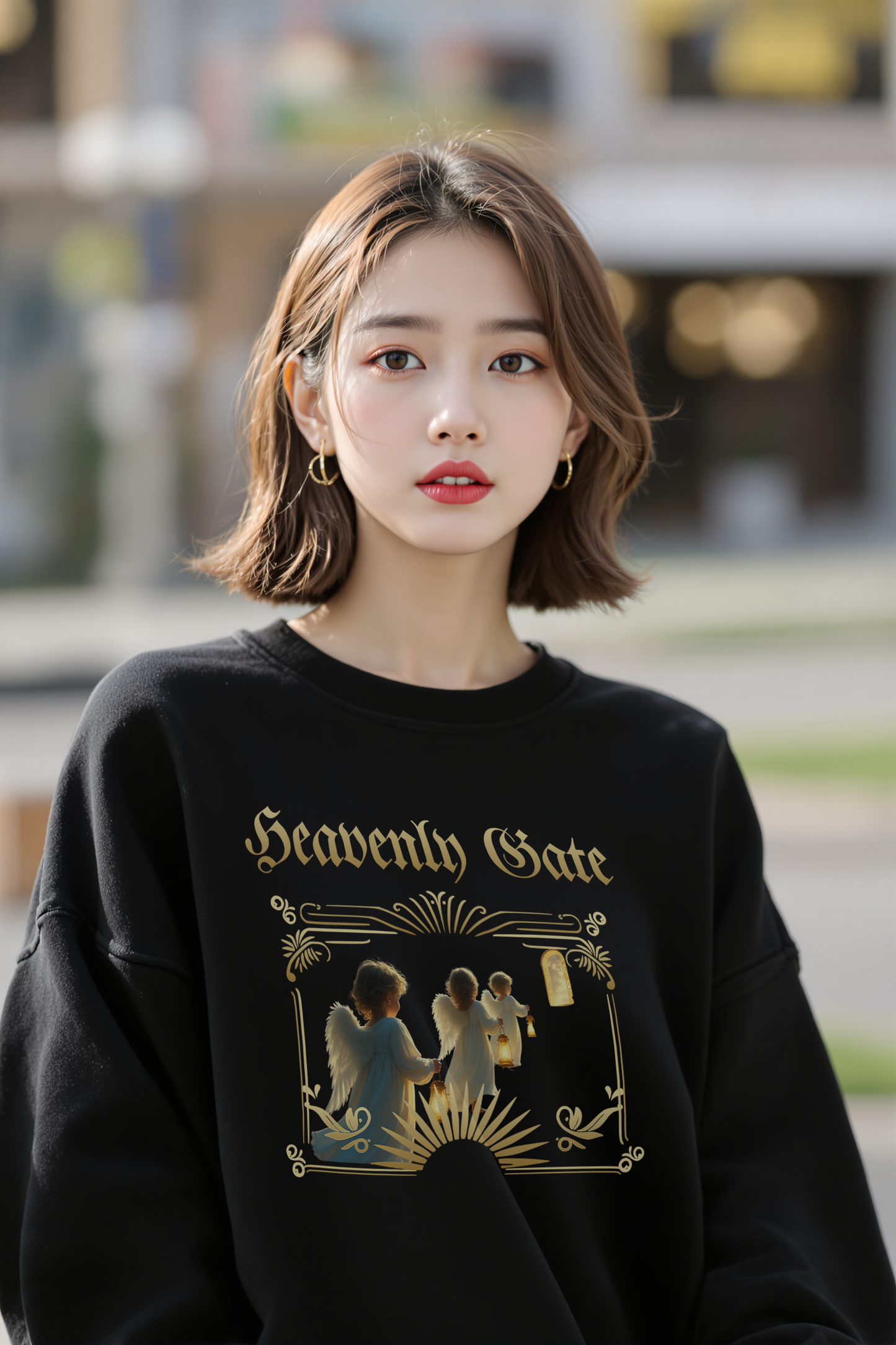 Heavenly gate Unisex Heavy Blend™ Crewneck Sweatshirt - StyleMZ