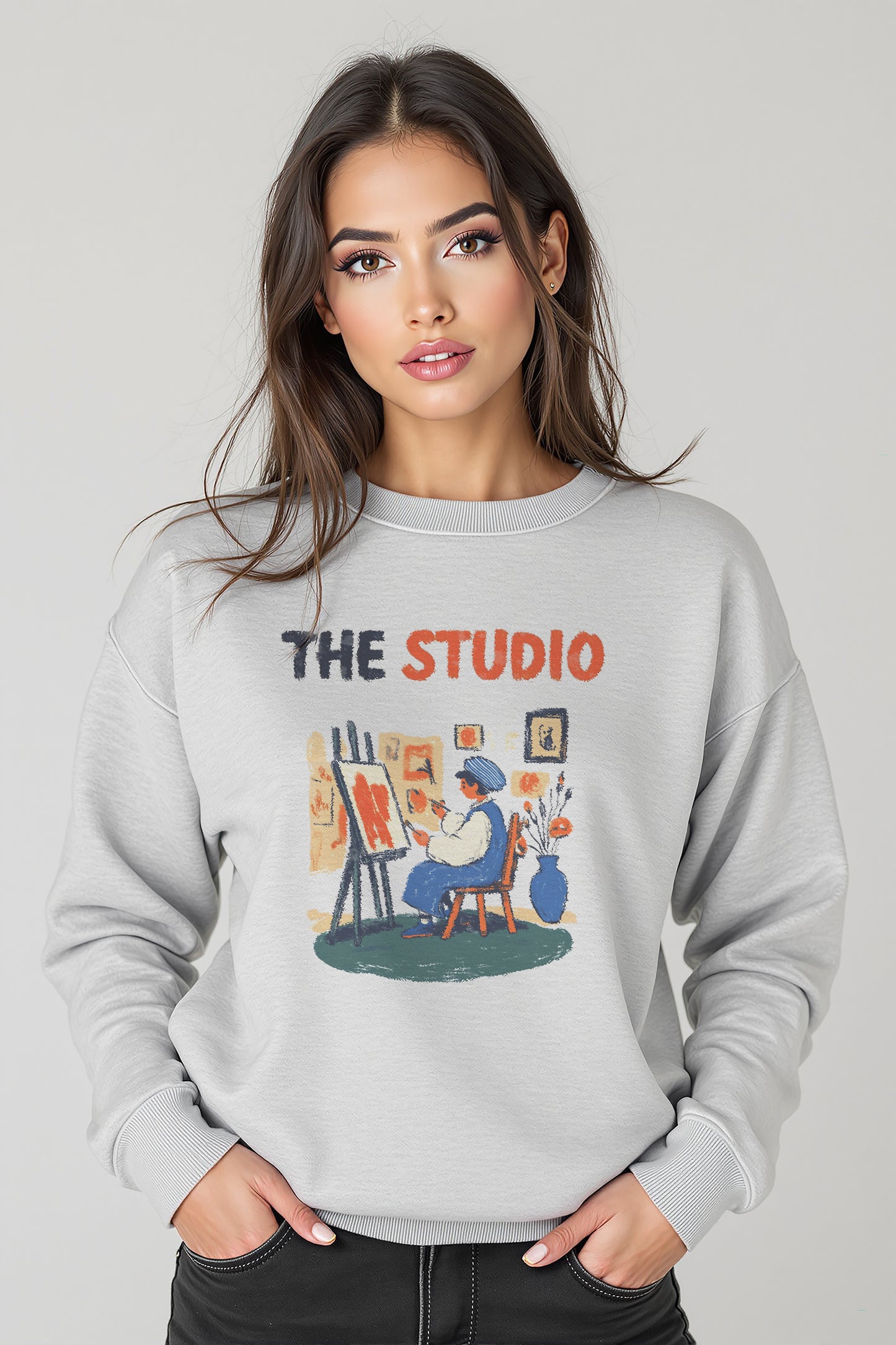 The Studio Unisex Heavy Blend™ Crewneck Sweatshirt - StyleMZ - Stylemz