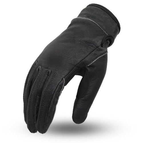 Marfa Mens Unlined Motorcycle Glove with Padded Palm