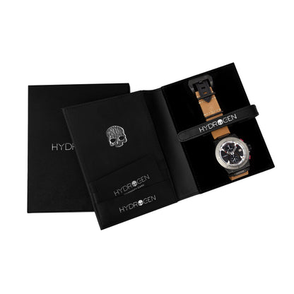 Otto Chrono Silver Black Nato