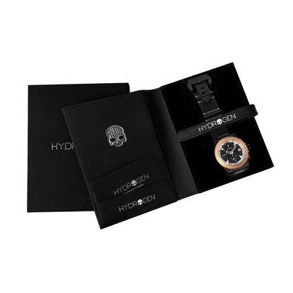 Otto Chrono Black Rose Gold Nato Luxury Watch