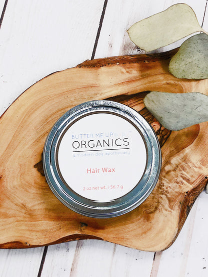 Organic Hair Wax for Babies, Children, and Adults Safe Styler