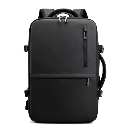 Man's Business Backpack High-Quality Nylon Notebook USB