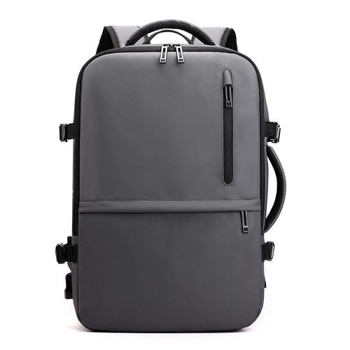 Man's Business Backpack High-Quality Nylon Notebook USB