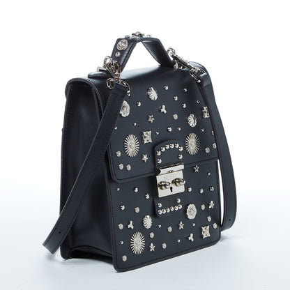 SUSU The Hollywood Backpack Purse Leather Black - Stylemz