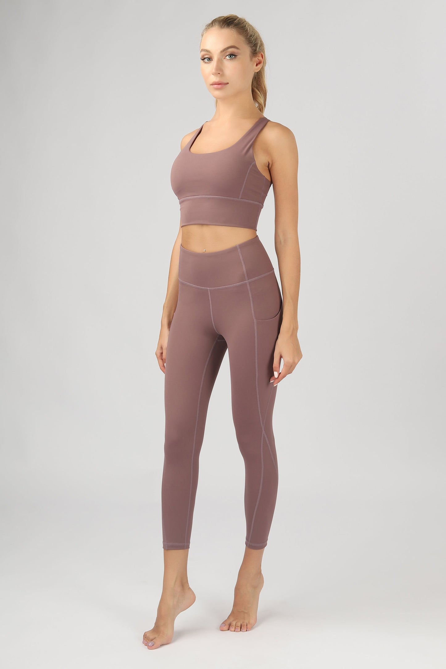 High Waisted Active Leggings - Stylemz