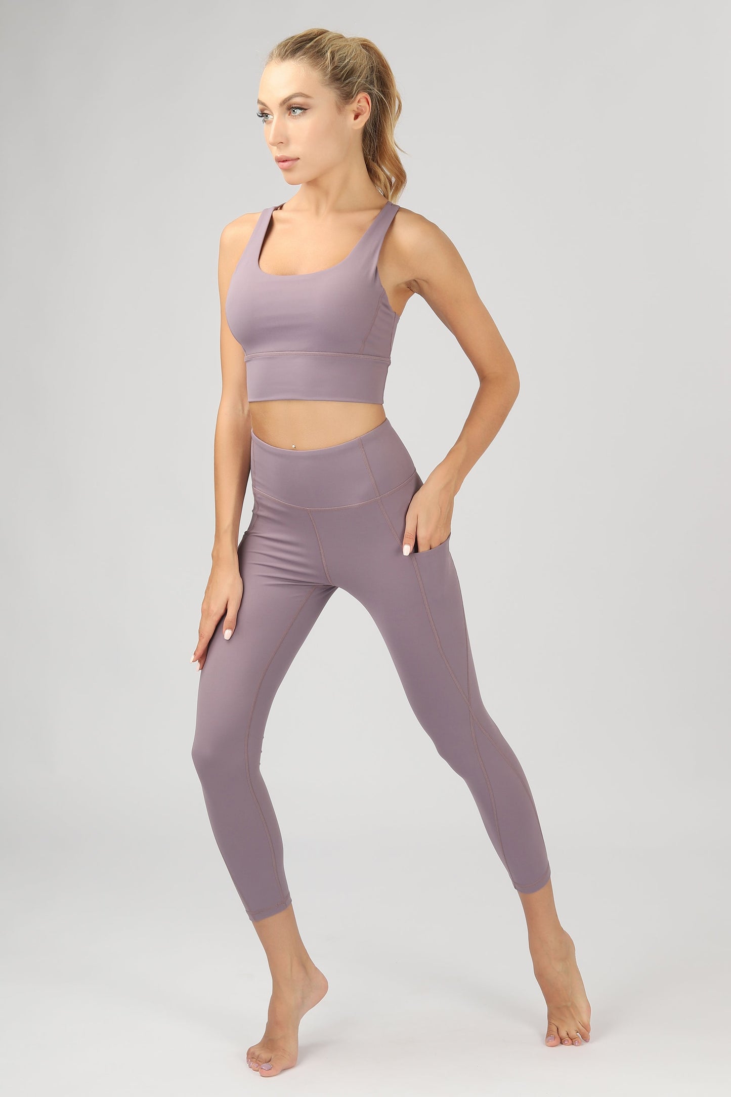 High Waisted Active Leggings - Stylemz