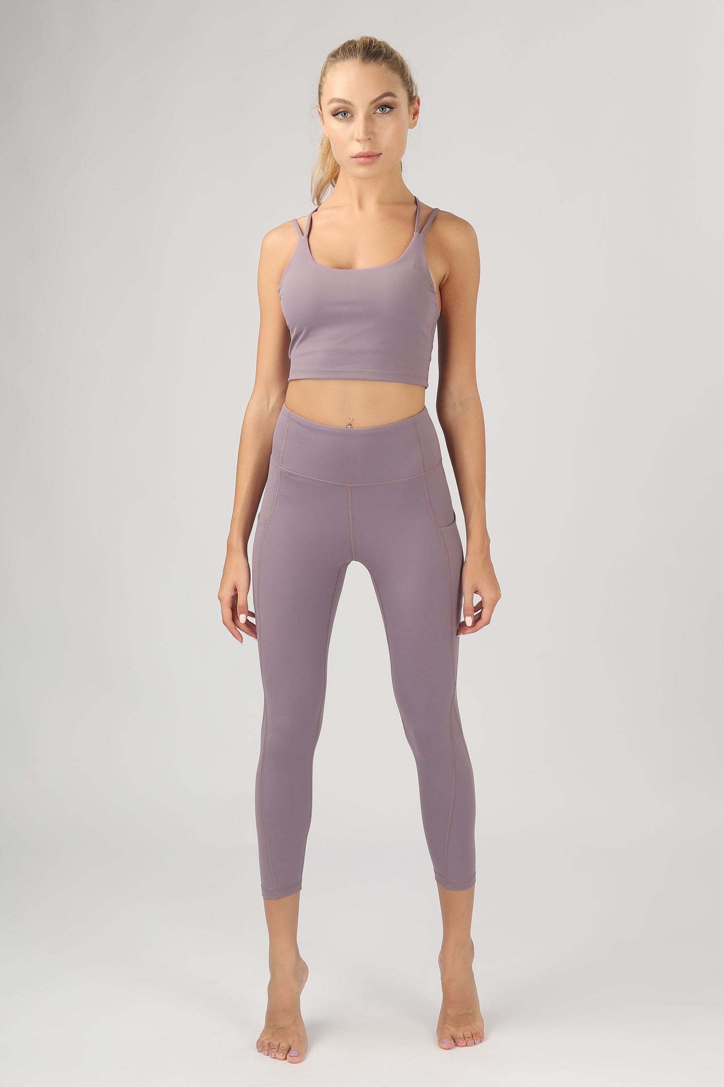 High Waisted Active Leggings - Stylemz