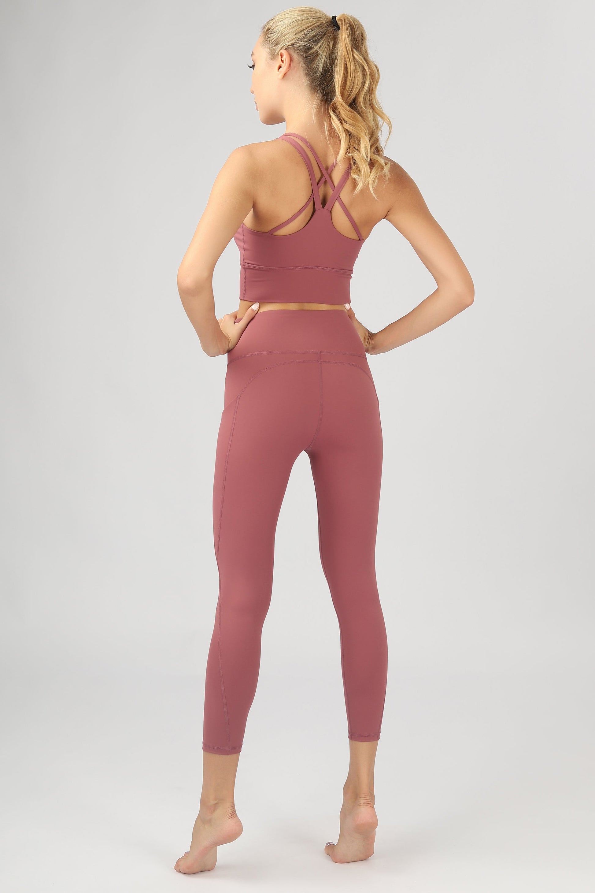 High Waisted Active Leggings - Stylemz