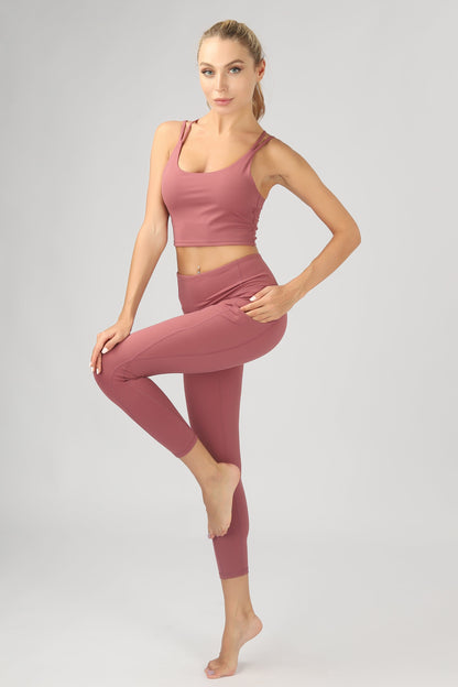 High Waisted Active Leggings - Stylemz