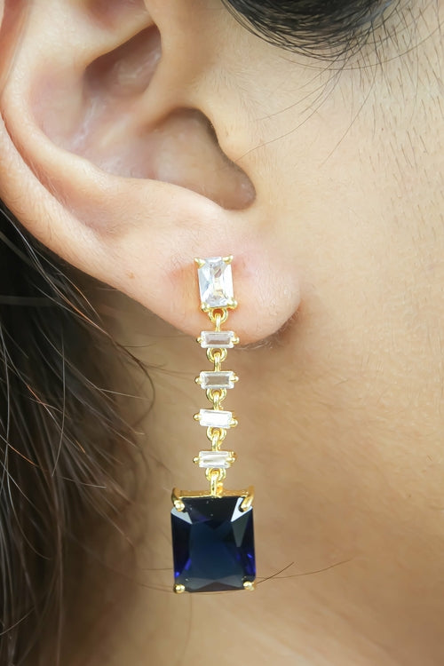 Golden Cruise Benares Earrings - 18K Gold Plated Elegance