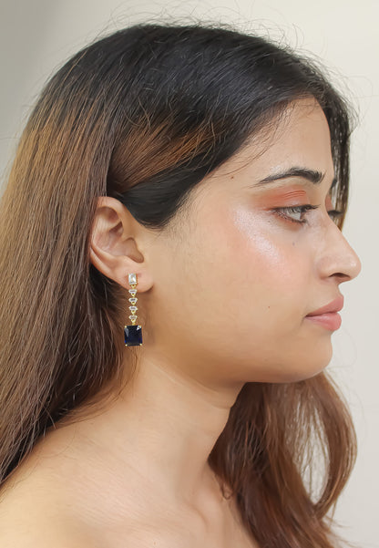 Golden Cruise Benares Earrings - 18K Gold Plated Elegance