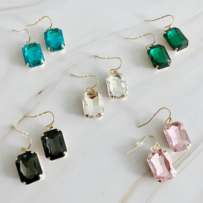 Simple And Classy Jewel Earrings for Timeless Elegance