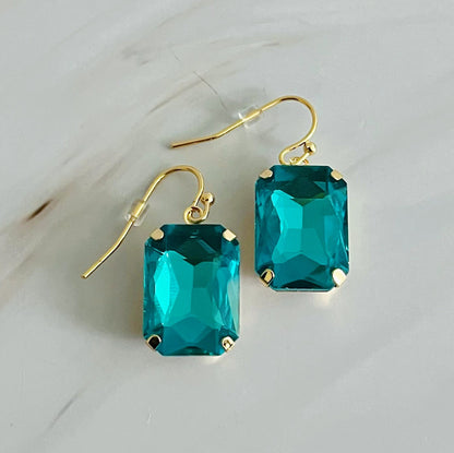 Simple And Classy Jewel Earrings for Timeless Elegance