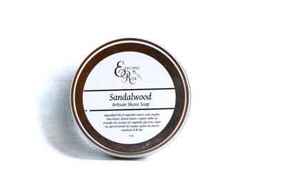 Sandalwood Artisan Shave Soap, Natural Shaving Bliss