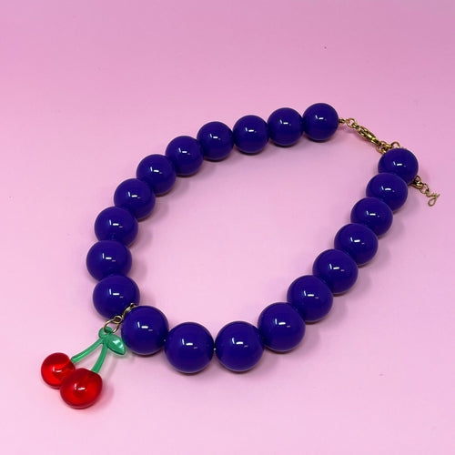 Color Bauble Sweet Fruit Lovely Necklace for Fun Style