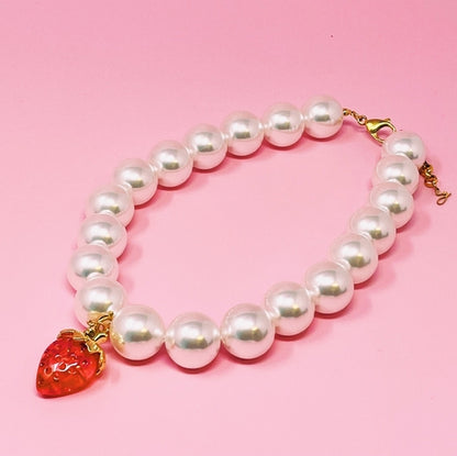 Color Bauble Sweet Fruit Lovely Necklace for Fun Style