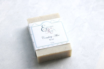 Comfrey & Aloe Soap for Soothing Skin Relief