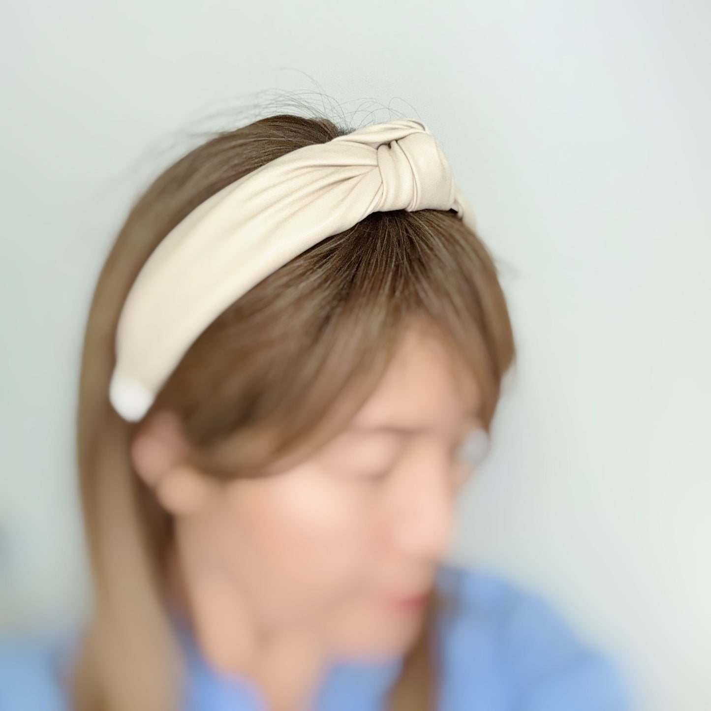 Leather Better Knotted Headband for Elegant Style