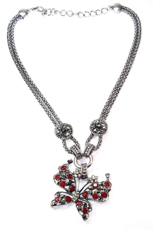 Dazzling Butterfly Necklace - Stylemz