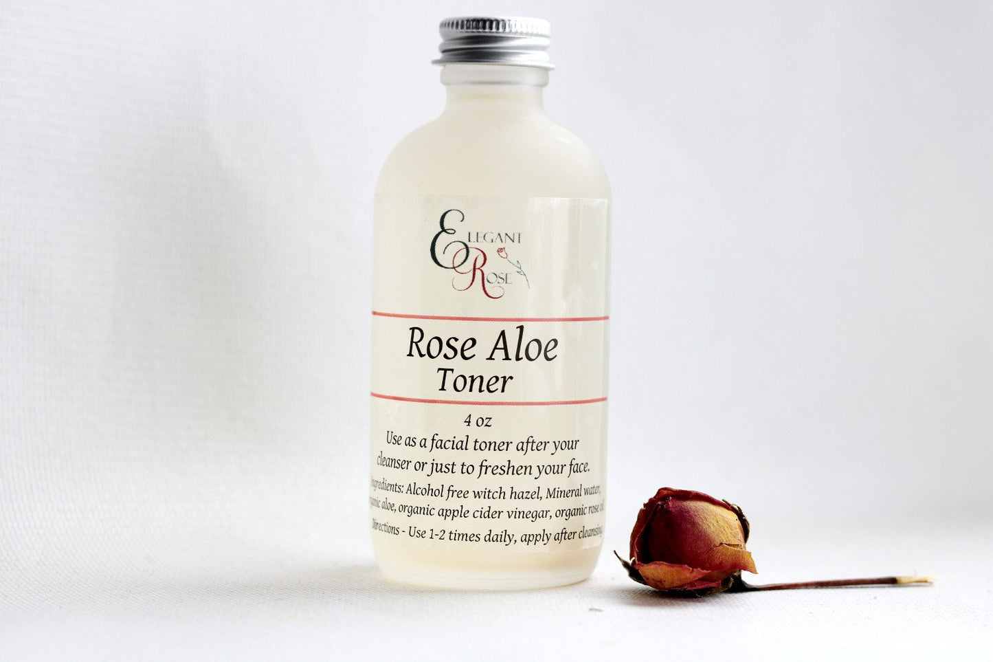 Rose Aloe Facial Toner - Hydrate Dry/Normal Skin