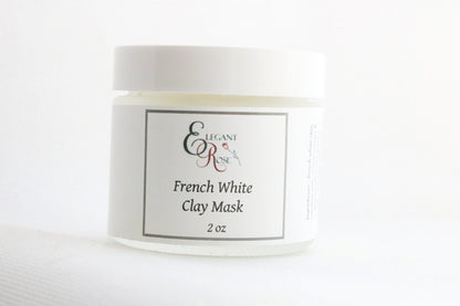 French White Clay Mask for Sensitive Skin Renewal