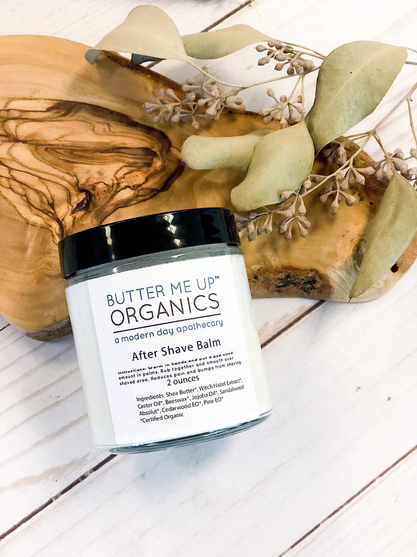 Organic After Shave Balm - Moisturizing & Non-Toxic Care