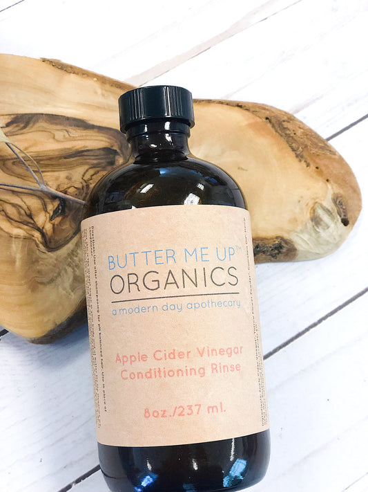 Organic Apple Cider Vinegar Conditioning Rinse for Healthy Hair