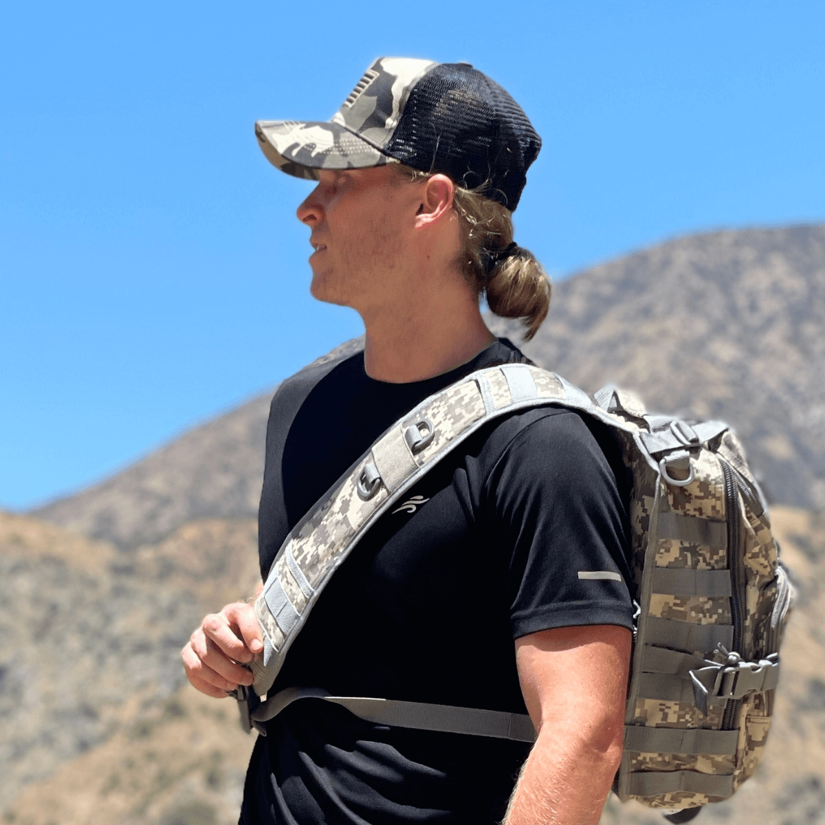 American Flag Trucker Hat With Adjustable Strap for All