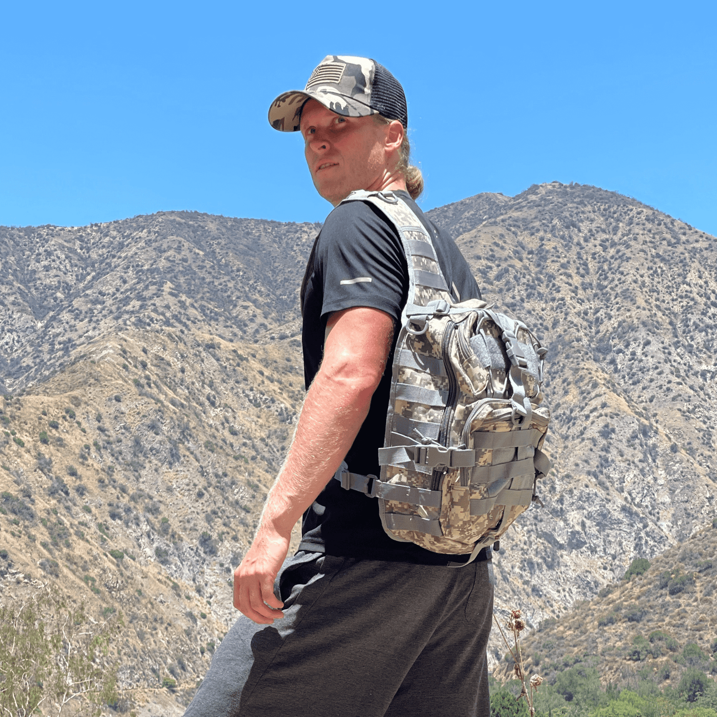 Tactical Medium Sling Range Bag - Stylemz