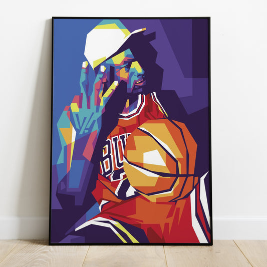 Jordan High Quality Poster Print Available in Multiple Sizes