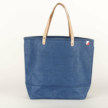 Big Jute Colored Tote Bags with Leather Handles and Monogram