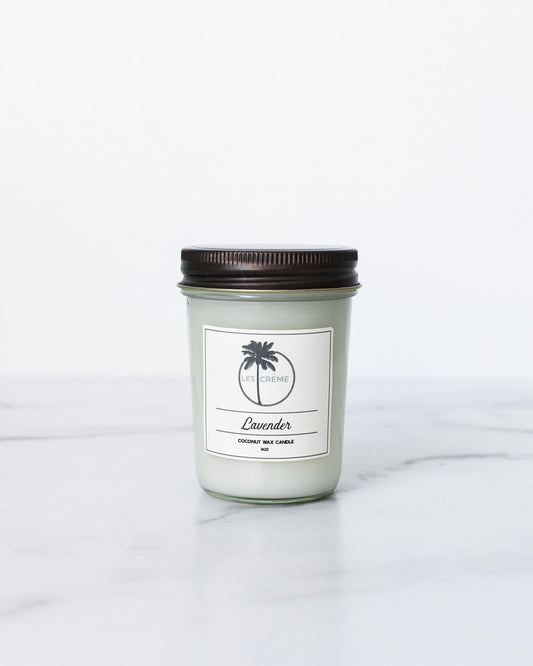 Lavender Scent Coconut Wax Candle - Stylemz