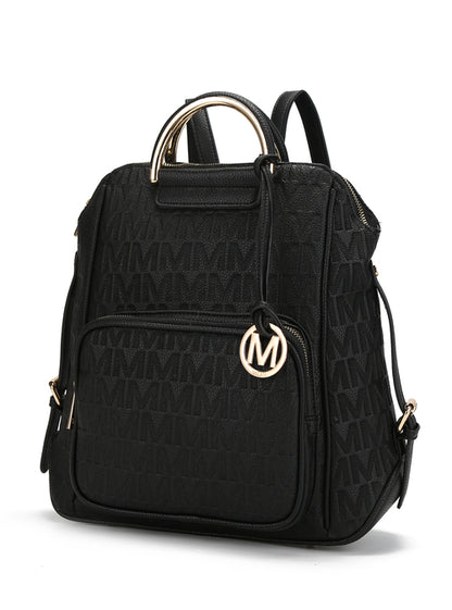 MKF Collection Torra Milan Signature Trendy Backpack By Mia K