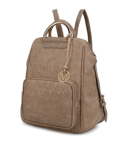 MKF Collection Torra Milan Signature Trendy Backpack By Mia K