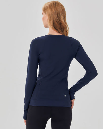 Morning Glory Coziplex™ Long Sleeve Soft Compression Top