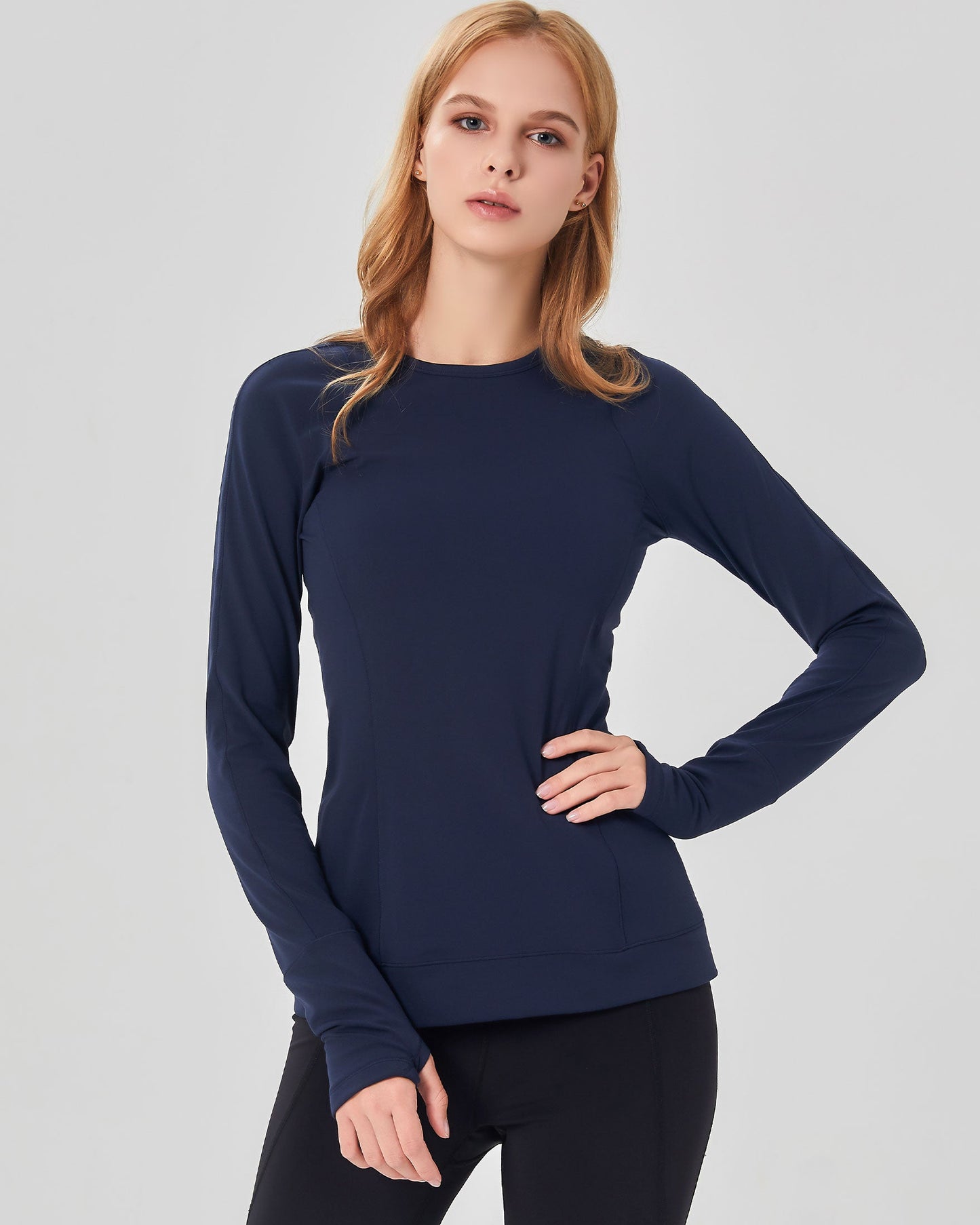 Morning Glory Coziplex™ Long Sleeve Soft Compression Top