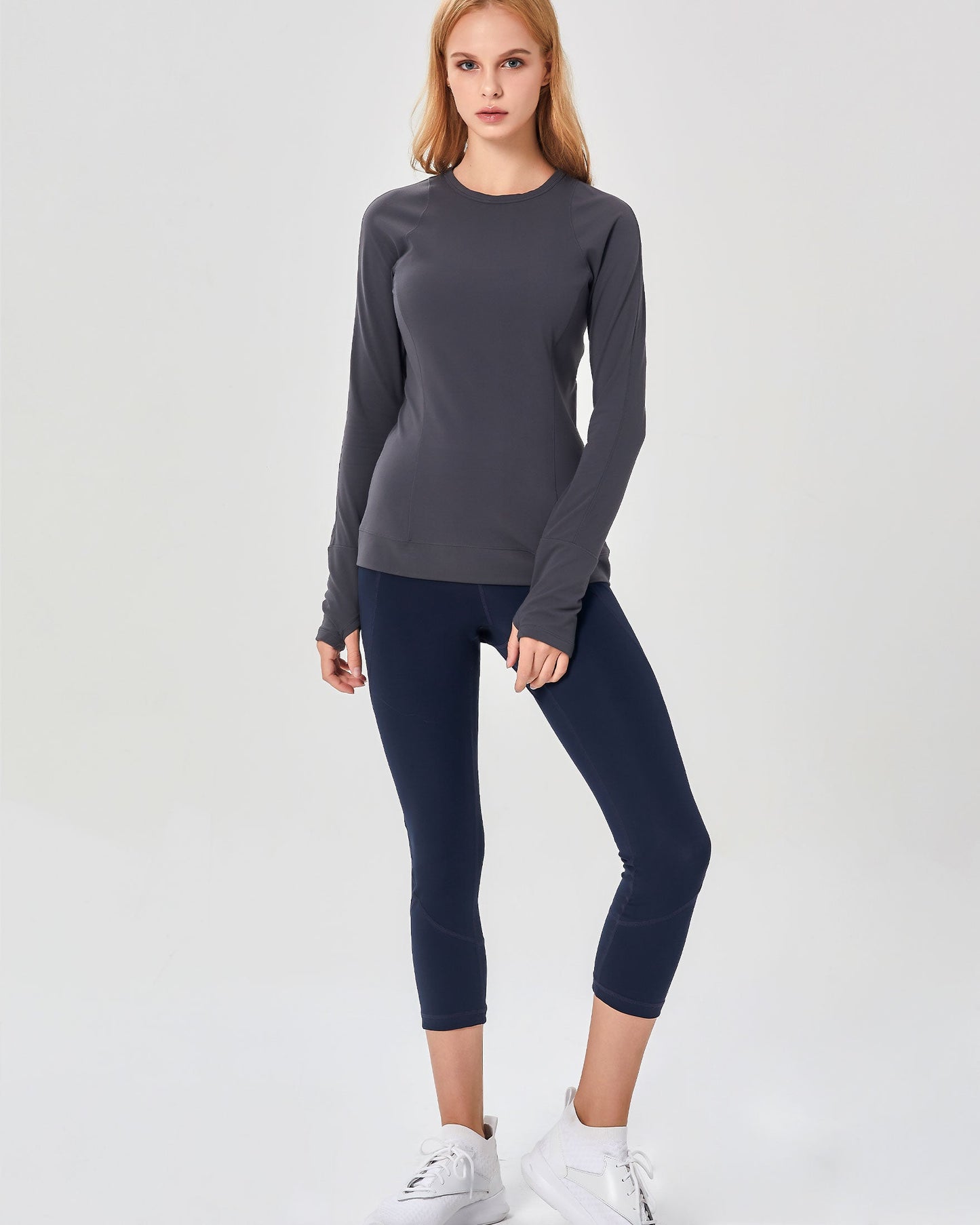 Morning Glory Coziplex™ Long Sleeve Soft Compression Top