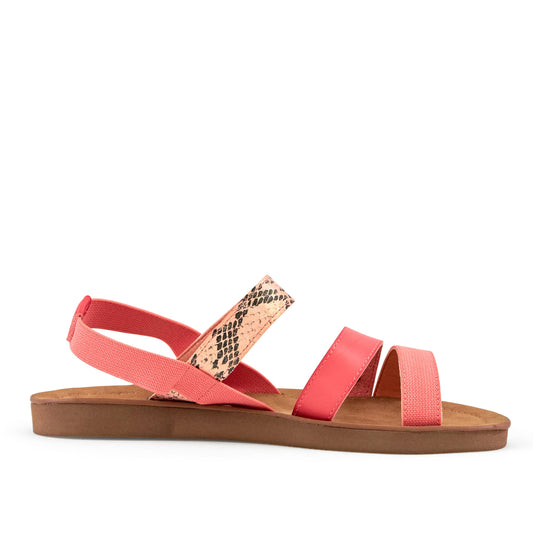 Women's Sandal Mystery Snake-Melon with Supportive Style