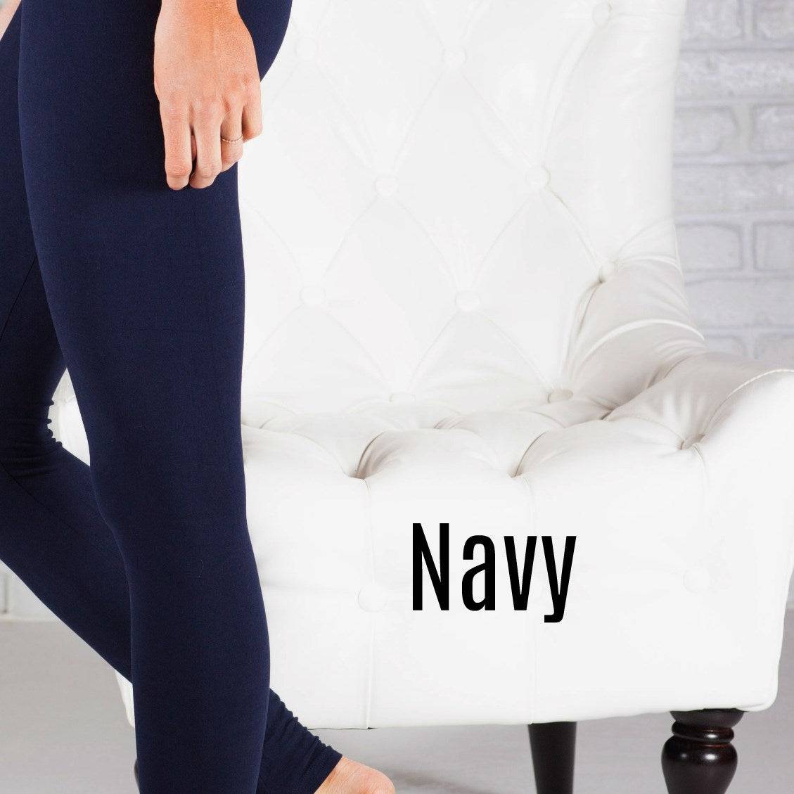 Super Soft Fleece Lined Leggings - 3" Waist | ( New Mix ) - Stylemz